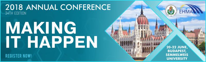 20-22 June, Budapest: EHMA 2018 Annual Conference