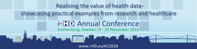 19-20 November, Sweden: Realising the value of health data showcasing practical examples from research and healthcare